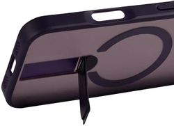 Чехол (клип-кейс) ZIBELINO Shine, для Apple iPhone 15 Pro Max, фиолетовый