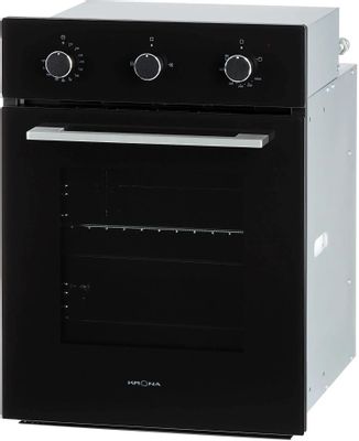 Духовой шкаф Krona STRETTO 45 BL, черный – купить в Ситилинк | 1912725