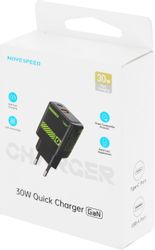 Сетевое зарядное устройство MOVESPEED AC30, черный