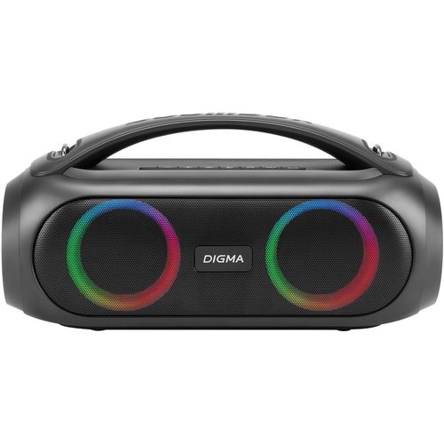 Колонка портативная Digma D-PS1530, 50Вт, черный [sp1530b] DIGMA