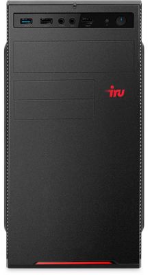 Компьютер iRU Home 320A5SE AMD Ryzen 5 4600G,  DDR4 16ГБ, 512ГБ(SSD),  AMD Radeon Graphics,  FreeDOS,  черный [2078544]