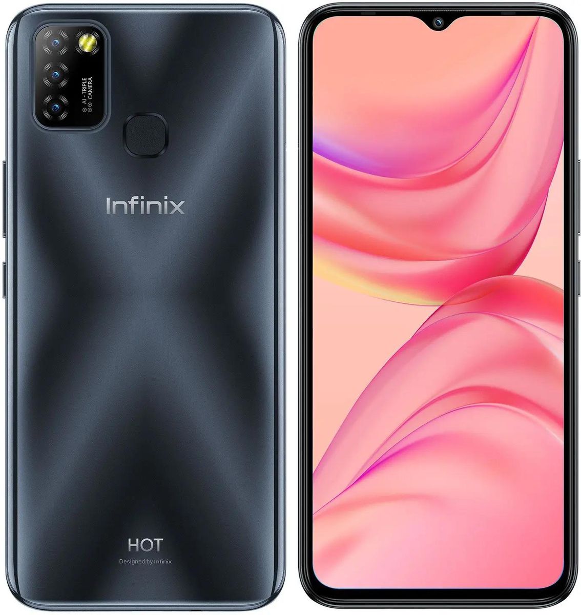 Смартфон INFINIX Hot 10 Lite 64Gb, X657B, черный – купить в Ситилинк |  1650383