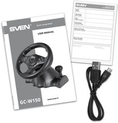 Руль Sven GC-W150 для PC, Nintendo смартфона