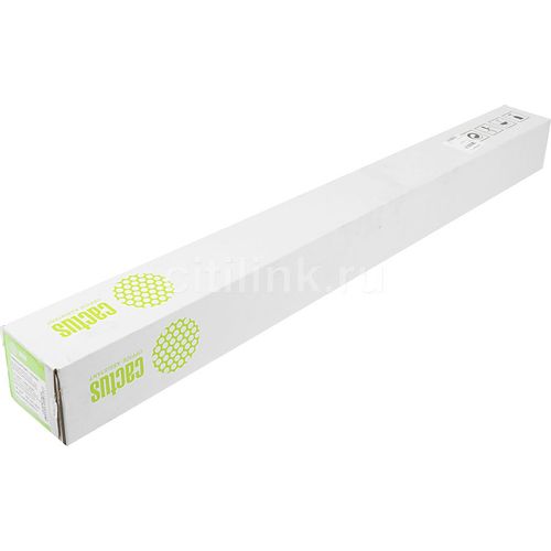 Бумага Cactus CS-PC90-106745, универсальная (с покрытием), 1067мм х 45м, втулка 50.8мм (2"), 90г/м2, белый, покрытие матовое