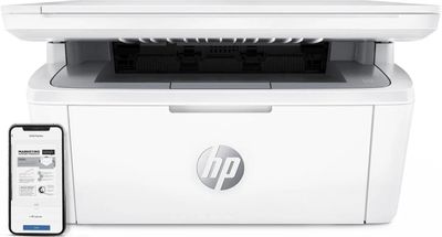 МФУ лазерный HP LaserJet M141w черно-белая печать, A4, цвет белый ...