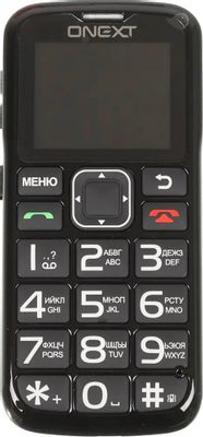 Сотовый телефон ONEXT Care-Phone 5, черный – купить в Ситилинк | 1019426