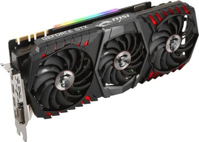MSI NVIDIA GeForce GTX 1080Ti GeForce GTX 1080 Ti GAMING TRIO 11 GDDR5X OC Ret 1012539