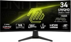 Изображение товара Игровой монитор MSI Mag 346CQ 34" UWQHD 180 Гц VA изогнутый Изображение товара Игровой монитор MSI Mag 346CQ 34" UWQHD 180 Гц VA изогнутый