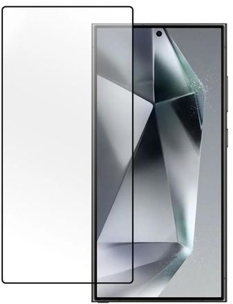Защитное стекло для экрана PERO PGFG-S25U для Samsung Galaxy S25 Ultra прозрачная, 1 шт, прозрачный