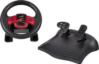 Руль Genius TwinWheel FX 12кноп. (с педалями) черный – купить в ...