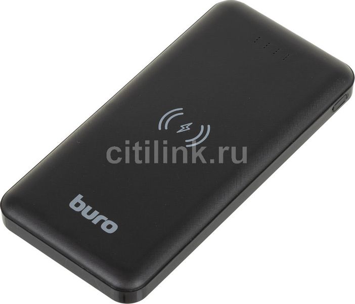 Внешний аккумулятор (Power Bank) Buro BPW10E, 10000мAч, черный [bpw10e10pbk]