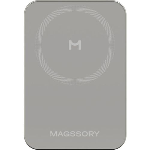 Внешний аккумулятор (Power Bank) MAGSSORY PBN021, 10000мAч, титановый