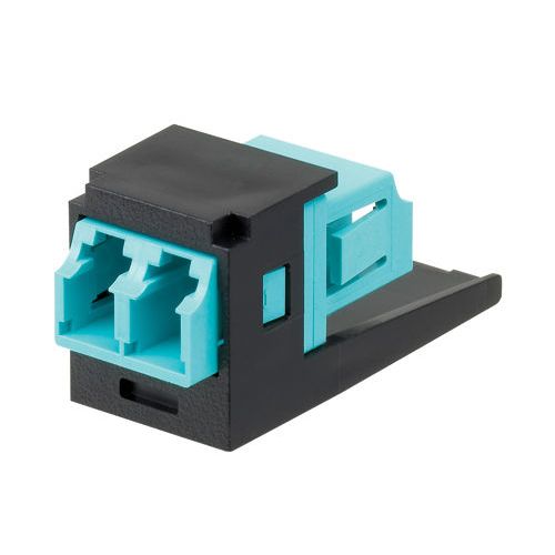 Адаптер Panduit (CMDSAQLCZBL) проходн. Mini-Com LC дупл. 50/125 OM3 черн.
