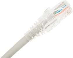 Патч-корд WRLINE вилка RJ-45, вилка RJ-45, кат.5E, LSZH, 1.5м, серый