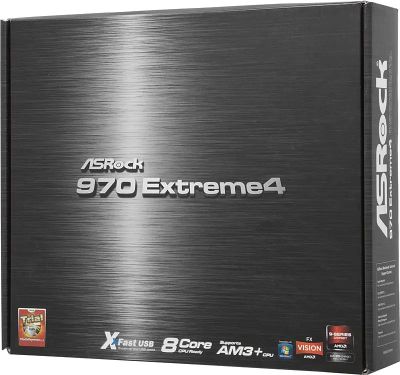 ASRock 970 EXTREME4 SocketAM3 AMD 970 ATX Ret 624011