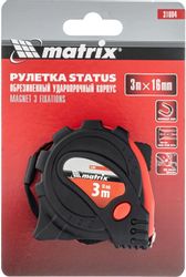 Рулетка строительная MATRIX 31004, 3м x16мм