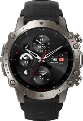 Смарт-часы AMAZFIT Falcon A2029,  47.2мм,  1.28",  черный/черный
