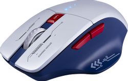 Мышь беспроводная Defender Tisa GM-126, USB, белый и синий