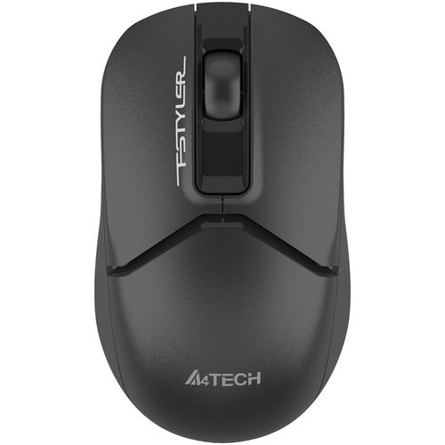 Мышь беспроводная A4TECH Fstyler FG12S, радио, оптическая, USB, 1200dpi, черный [fg12s black]