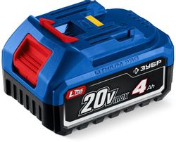 Батарея аккумуляторная Зубр Power PRO, 20В, 4Ач, Li-Ion