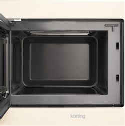 Встраиваемая микроволновая печь Korting KMI 827 GB, 26л, 900Вт, бежевый