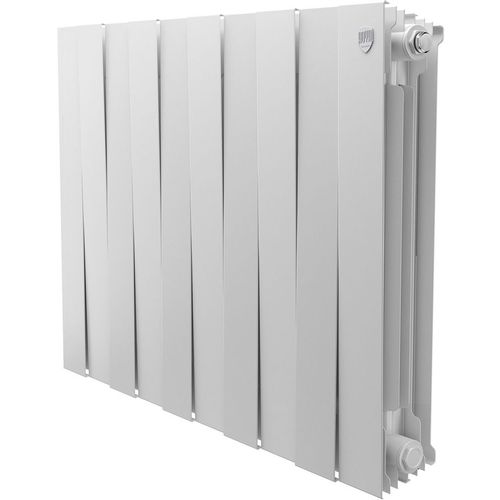 Радиатор биметаллический ROYAL THERMO PianoForte 500, 10 секций, боковое подключение, белый