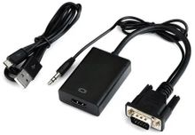 Изображение товара Переходник аудио-видео PREMIER 5-982-0.15 VGA HDMI Jack 3.5 0.2м черный