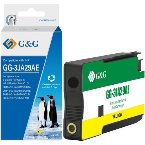 Картридж G&G GG-3JA29AE, 963XL, желтый / GG-3JA29AE