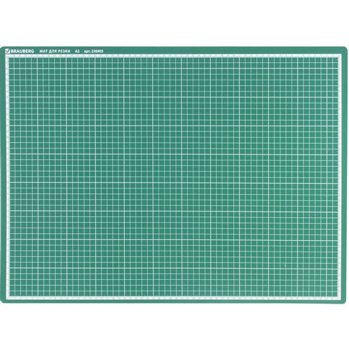 Настольное покрытие BRAUBERG 236903, пвх, 60x45 см, зеленый