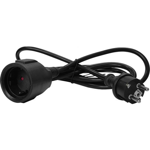 Шнур питания Lanmaster (LAN-PPS/SH-7.0-BK) вилка Shuko-Shuko розетка проводник.:3x1.5мм2 7м 220В чер