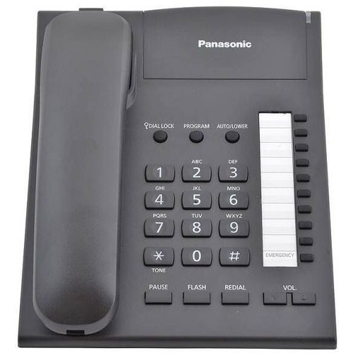 Проводной телефон Panasonic KX-TS2382RUB, черный