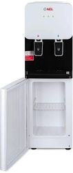 Кулер AEL LD-AEL-85c, напольный, электронный, push - кран, белый/черный