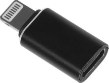 Изображение товара Переходник Buro BU-LIGHT-TYPEC(F), USB Type-C (F) - Lightning (m), черный