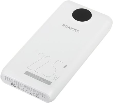 Внешний аккумулятор (Power Bank) Romoss SW20PF, 20000мAч, белый