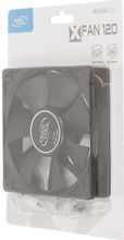 Вентилятор DeepCool XFan 120 120мм, 3-pin, от БП:4-pin (Molex), 1300об/мин, 24дБ