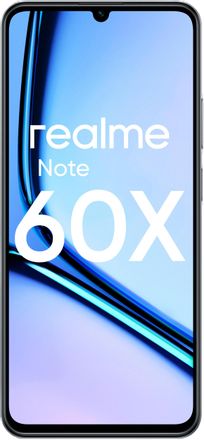 Смартфон REALME Note 60х 4/128Gb,  6.74",  IPS,  90Гц,  5000мAч,  2 nano SIM,  черный