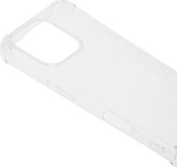 Чехол (клип-кейс) BORASCO Bumper Case, для Apple iPhone 16 Pro, противоударный, прозрачный