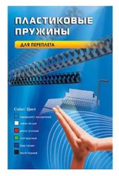 Пружина пластиковая Office Kit BP2030, 12мм, 71 - 90 листов, A4, 100, черный