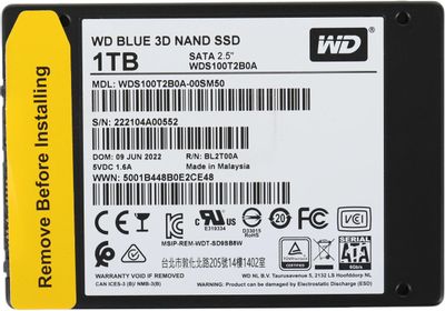 Installing wd blue ssd shop