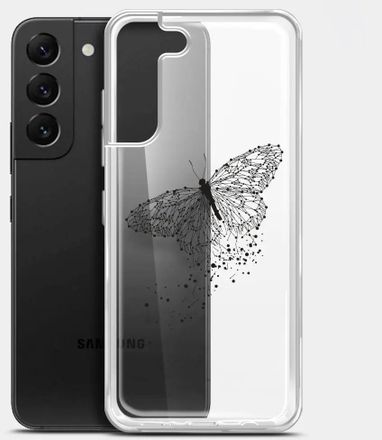 Чехол (клип-кейс) BORASCO ArtWorks, для Samsung Galaxy S22+, прозрачный/рисунок [51477]