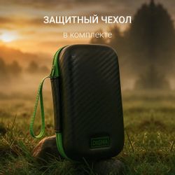 Внешний аккумулятор (Power Bank) Digma DGPF30B, 30000мAч, черный