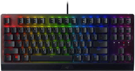 Клавиатура Razer BlackWidow V3 TKL, проводная, USB, механическая, черный [rz03-03490700-r3r1]