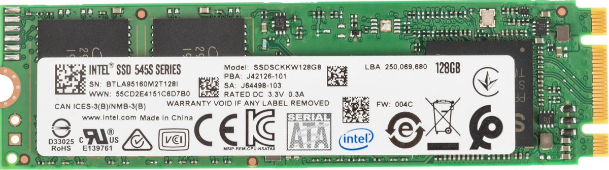 Intel 545s 128gb store