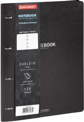 Тетрадь на кольцах BRAUBERG клетка, 120л.