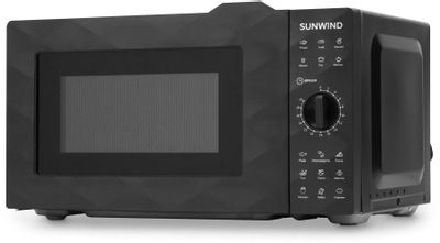 Микроволновая печь SunWind SUN-MW002, 700Вт, 20л, черный – купить в ...