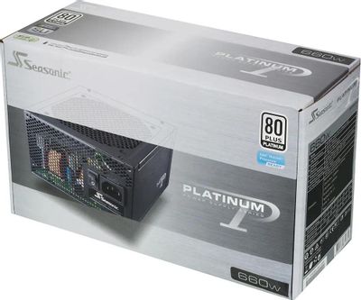 Блок питания Seasonic Platinum 660 (SS-660XP2), 660Вт, черный
