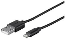 Изображение товара Кабель PREMIER 6-703 1.0BK Lightning USB 1м черный надежный и универсальный