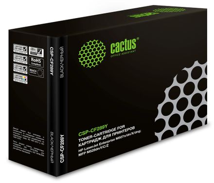 Картридж Cactus CSP-CF289Y, черный / CSP-CF289Y