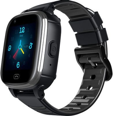 Смарт-часы Jet Kid Vision 4G 1.44" TFT черный (VISION 4G BLACK+GREY ...