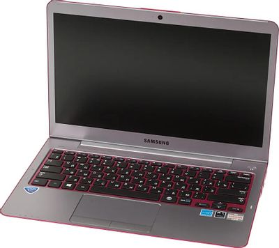 Ноутбук Samsung NP535U3C-A06 NP535U3C-A06RU, 13.3", AMD A4 4355M 1.9ГГц, 2-ядерный, 4ГБ DDR3, 500ГБ,  AMD Radeon  HD 7400G, Windows 8, розовый